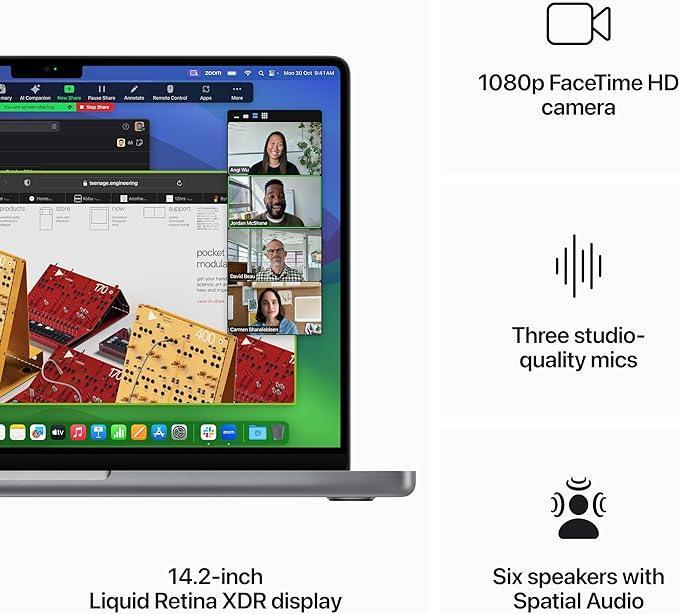 MacBook Pro Laptop M3 Pro chip with Liquid Retina XDR Display,Unified Memory, (International version) English - Image 5
