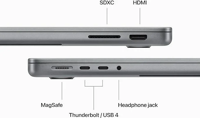 MacBook Pro Laptop M3 Pro chip with Liquid Retina XDR Display,Unified Memory, (International version) English - Image 6